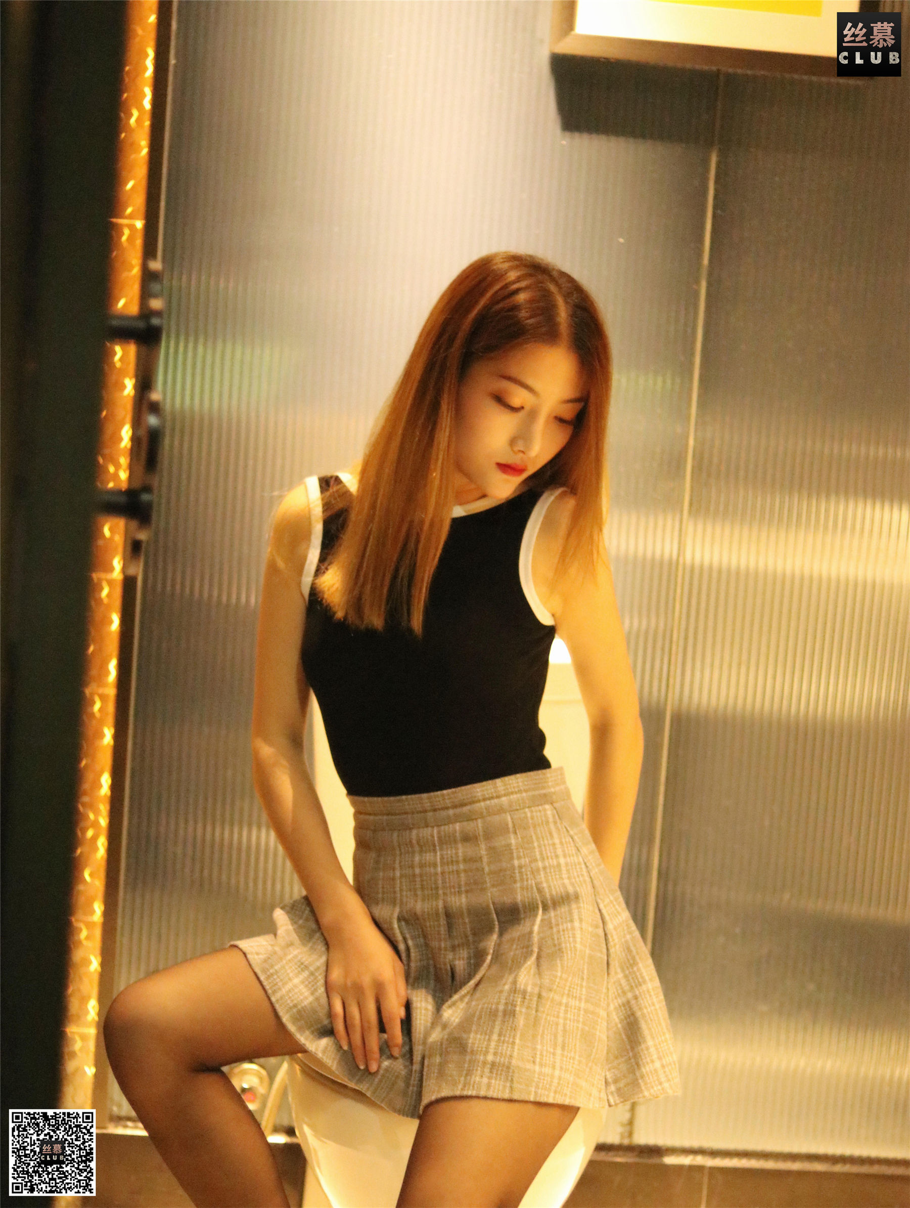 [丝慕] SM148 天天一元 双双&amp;楠希 《黑灰双花》