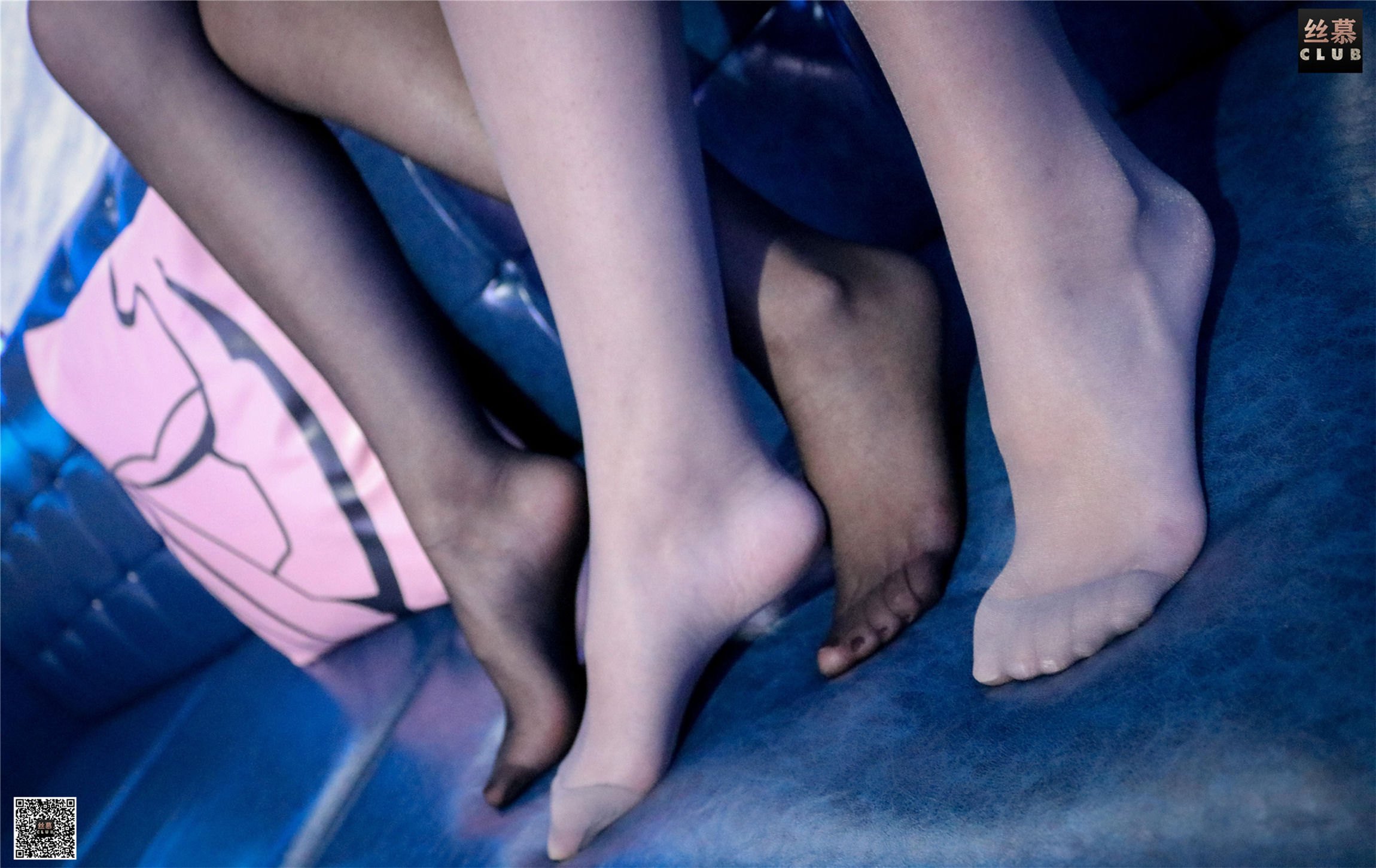 [丝慕] SM148 天天一元 双双&amp;楠希 《黑灰双花》