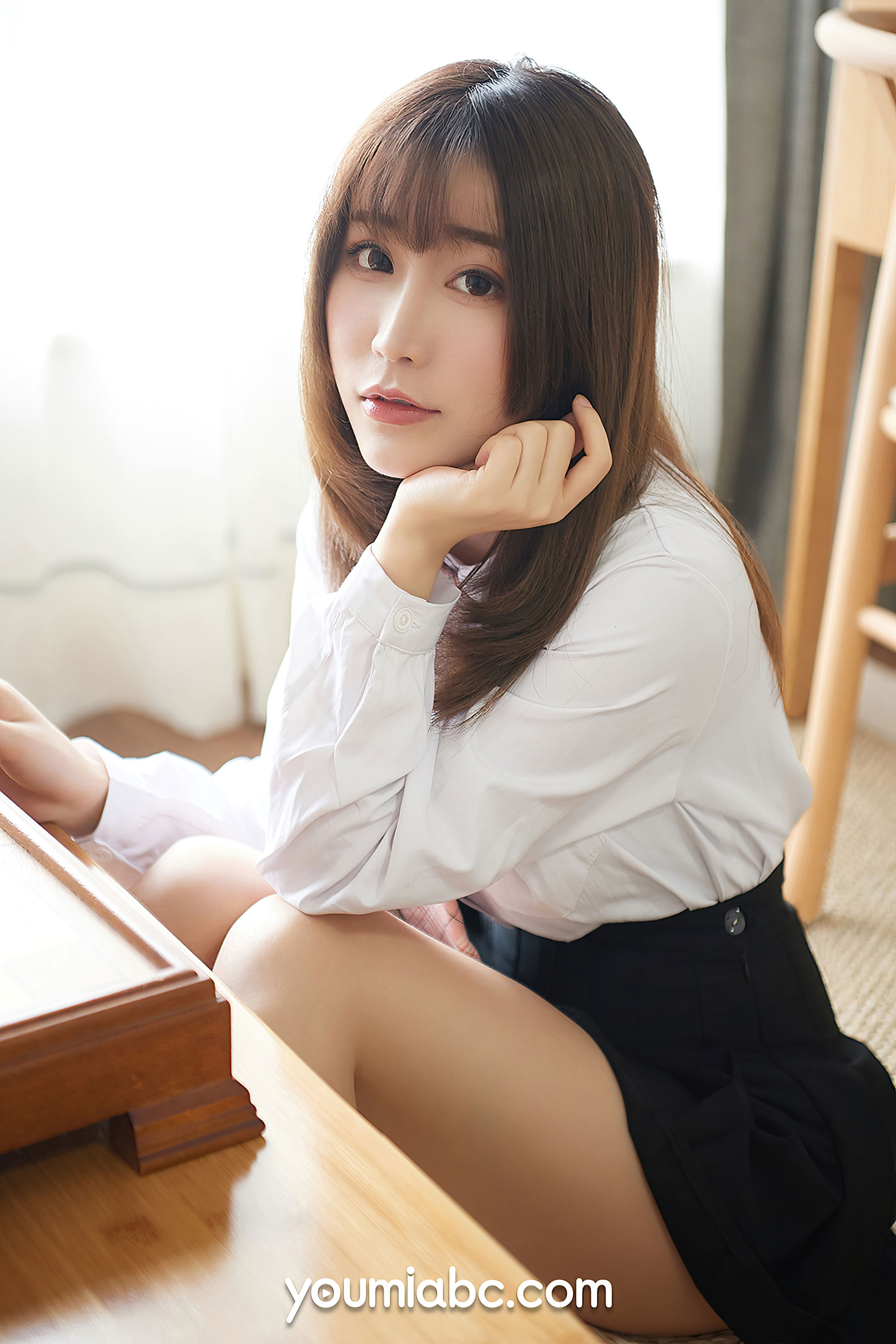 [尤蜜YouMiabc]  绯月樱-Cherry - 学生妹の制服诱惑