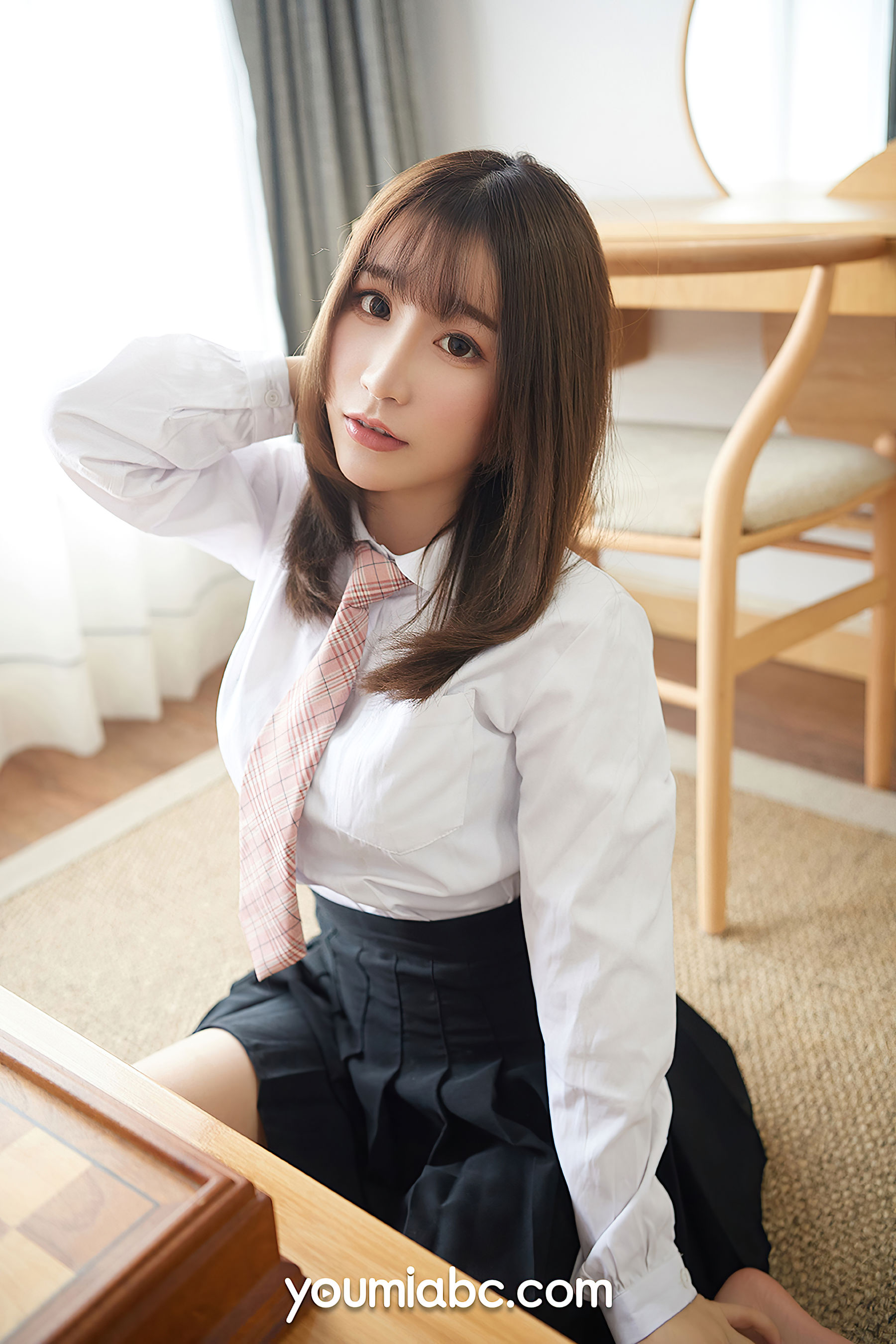 [尤蜜YouMiabc]  绯月樱-Cherry - 学生妹の制服诱惑