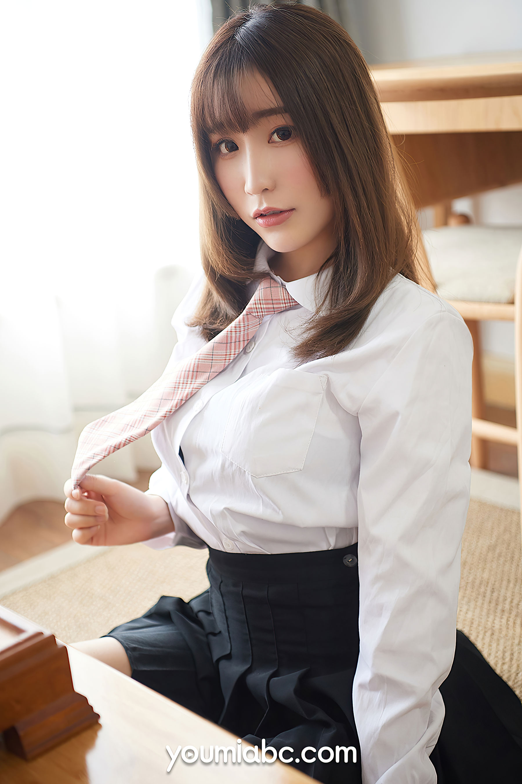 [尤蜜YouMiabc]  绯月樱-Cherry - 学生妹の制服诱惑