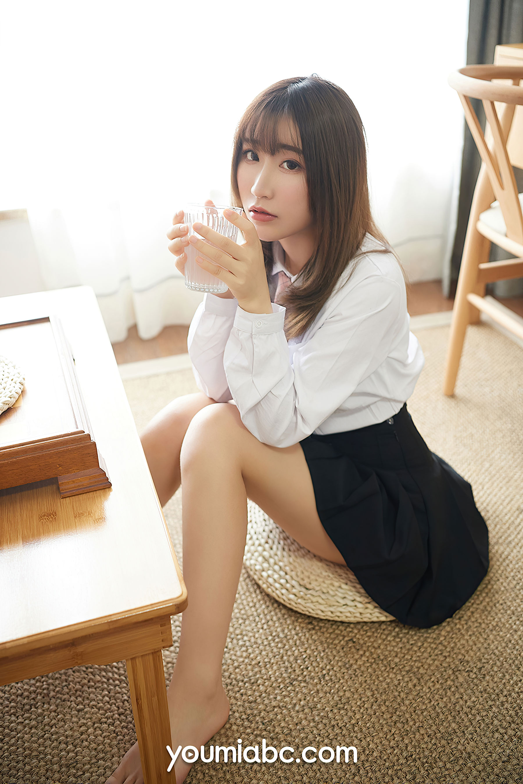 [尤蜜YouMiabc]  绯月樱-Cherry - 学生妹の制服诱惑