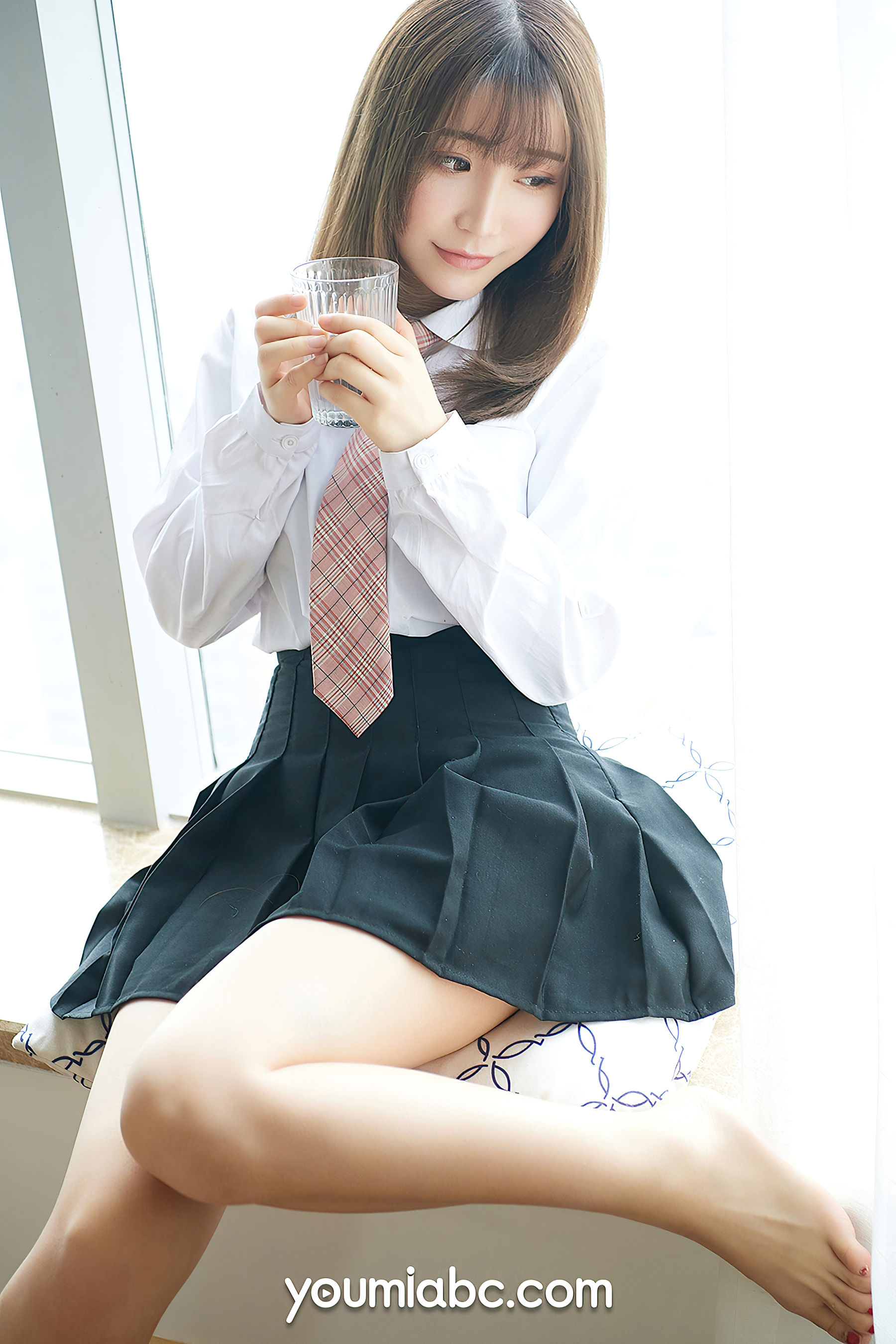 [尤蜜YouMiabc]  绯月樱-Cherry - 学生妹の制服诱惑