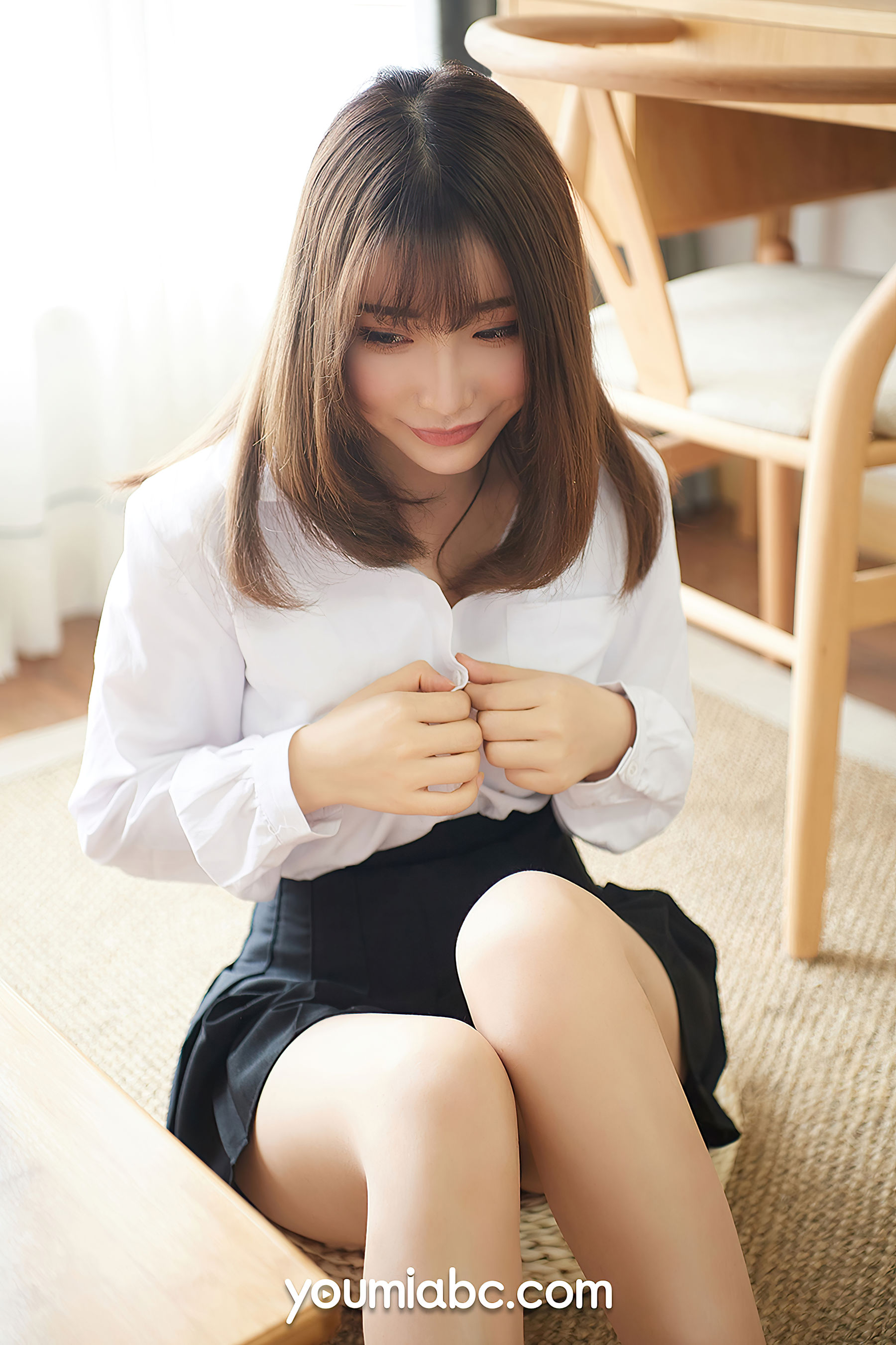 [尤蜜YouMiabc]  绯月樱-Cherry - 学生妹の制服诱惑