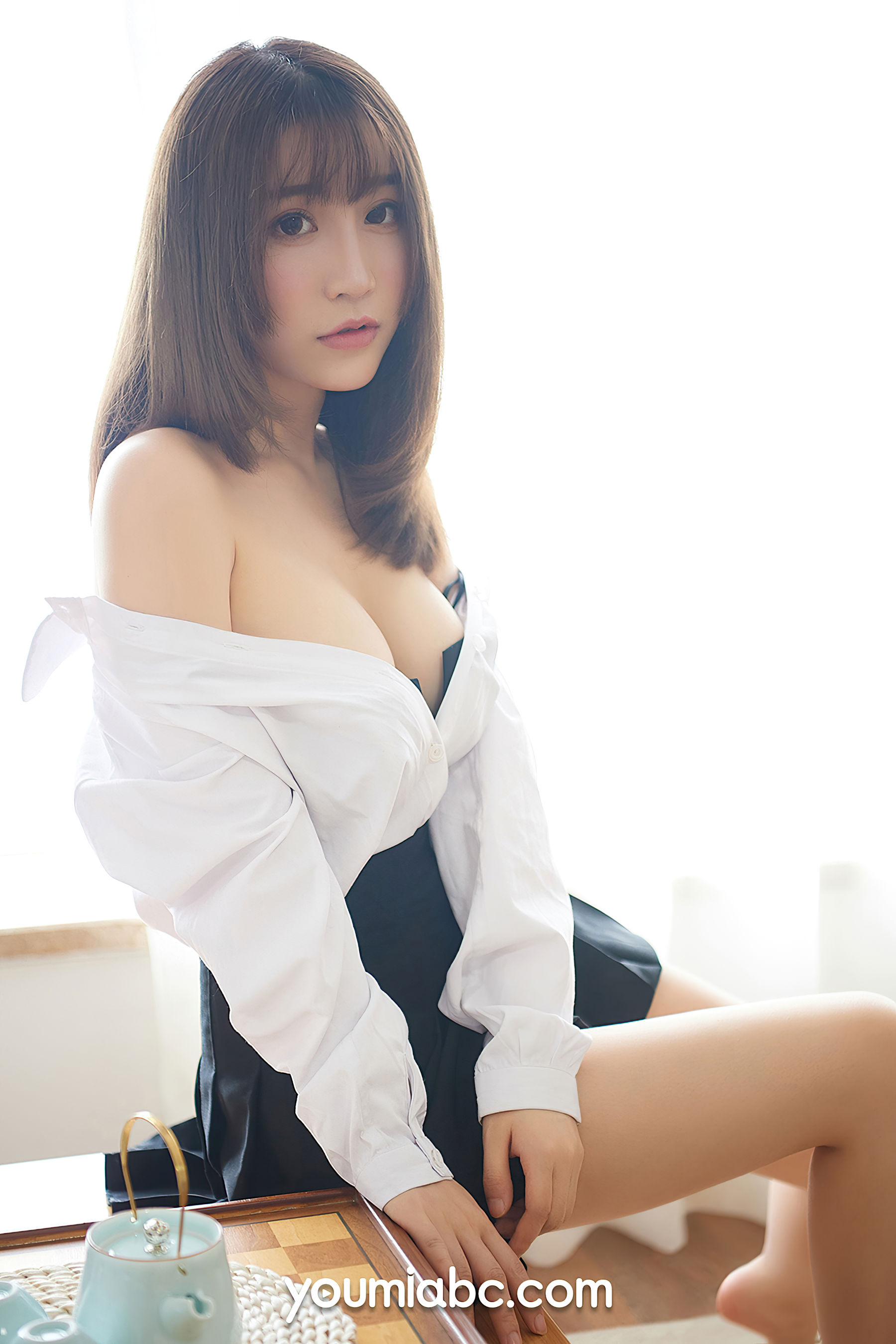 [尤蜜YouMiabc]  绯月樱-Cherry - 学生妹の制服诱惑