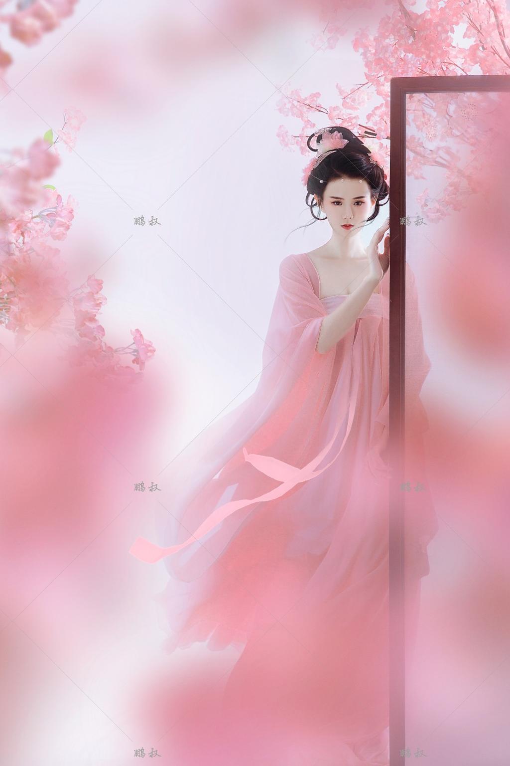 古代美人粉雕玉琢美若天仙图片