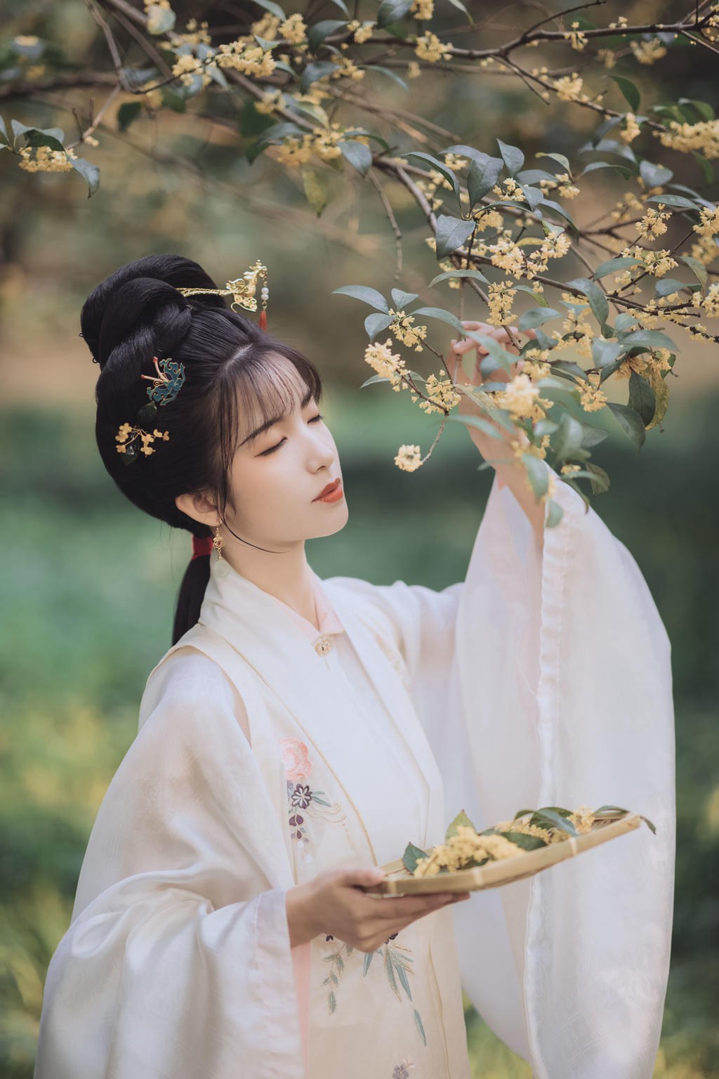 古装美女花容月貌清新脱俗图片