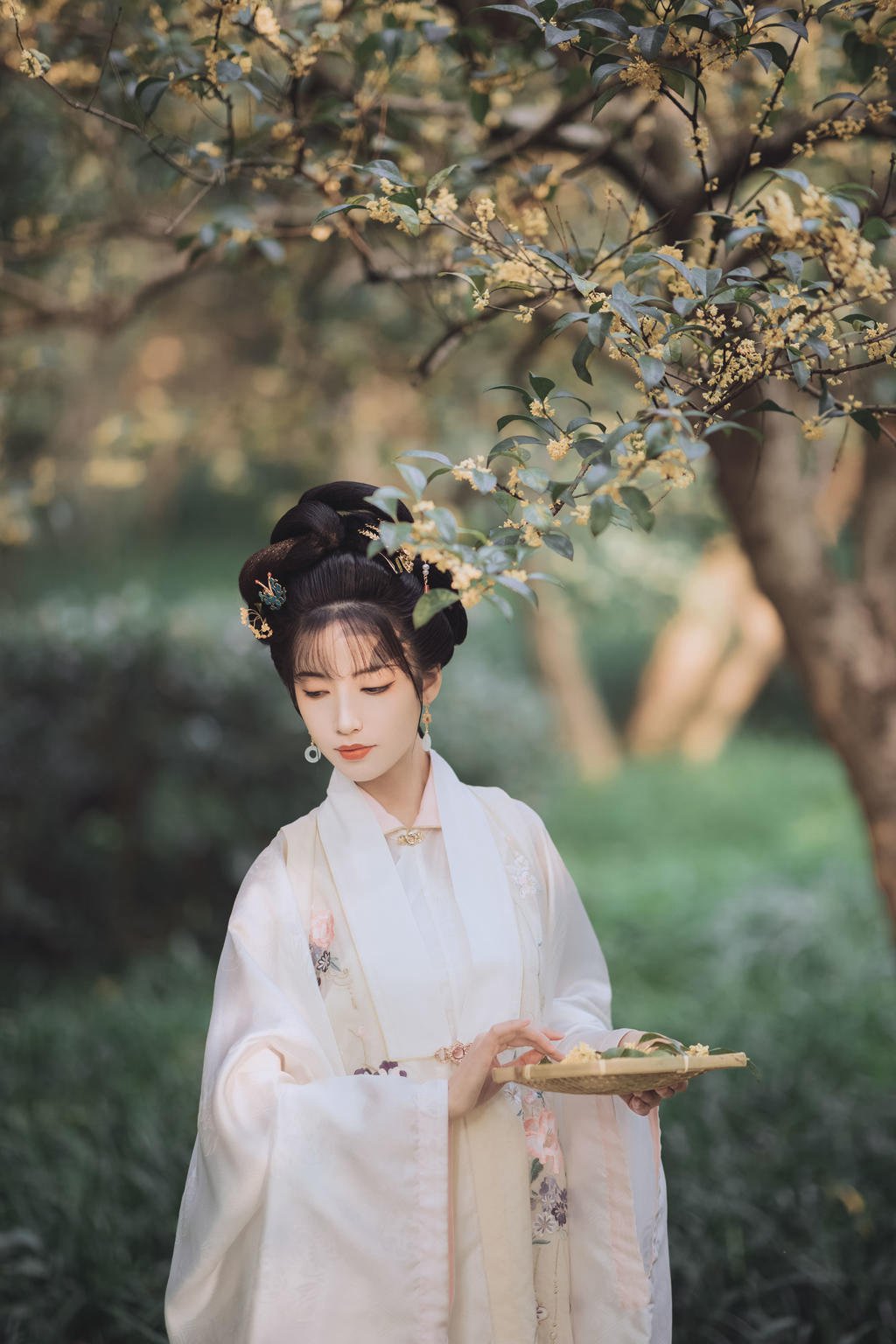 古装美女花容月貌清新脱俗图片