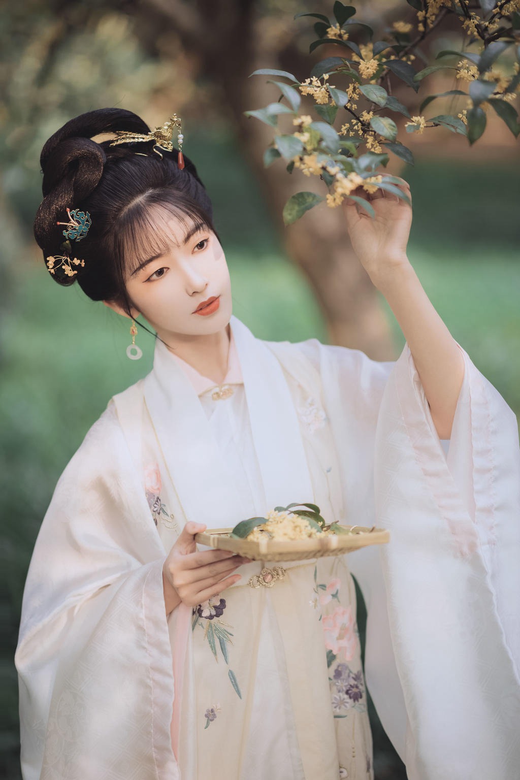 古装美女花容月貌清新脱俗图片