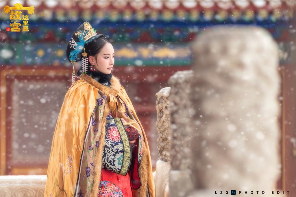 北京故宫里的格格雪天唯美写真