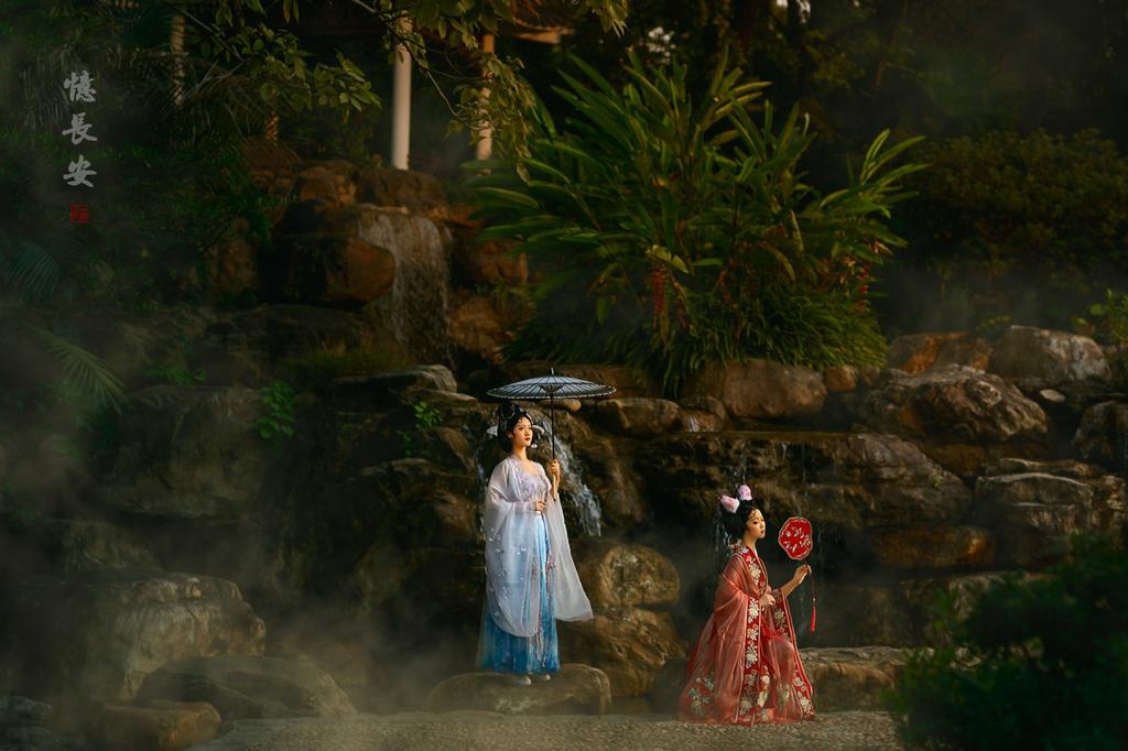 古装美女姐妹花个人写真艺术照