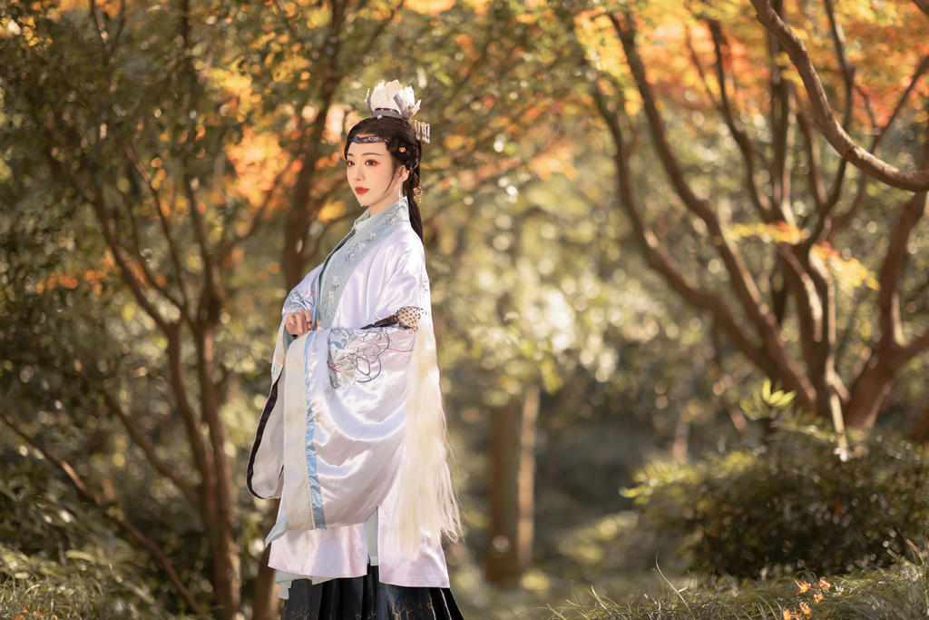 嫦娥仙子容貌俏丽身姿窈窕图片