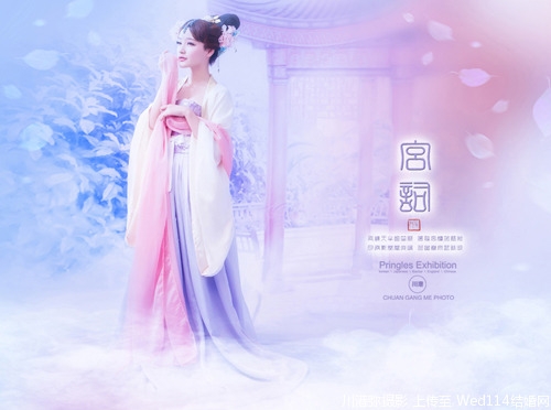 汉服少女美若天仙唯美古风摄影