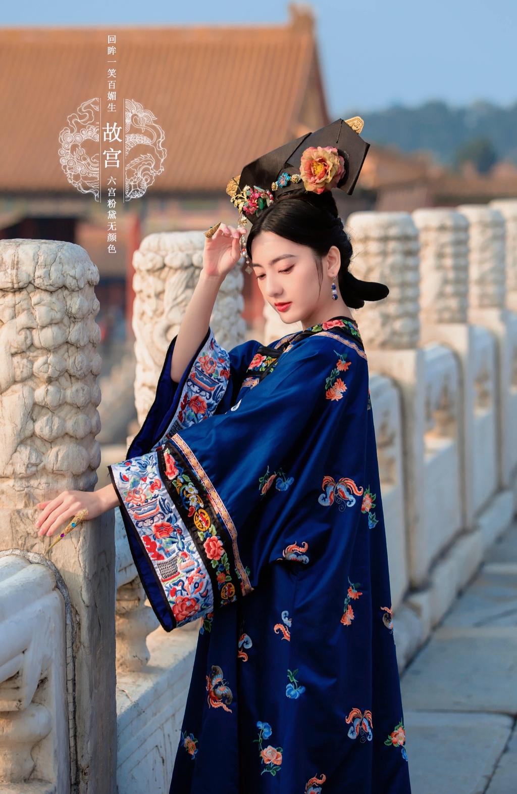 故宫里的清朝格格唯美古风摄影