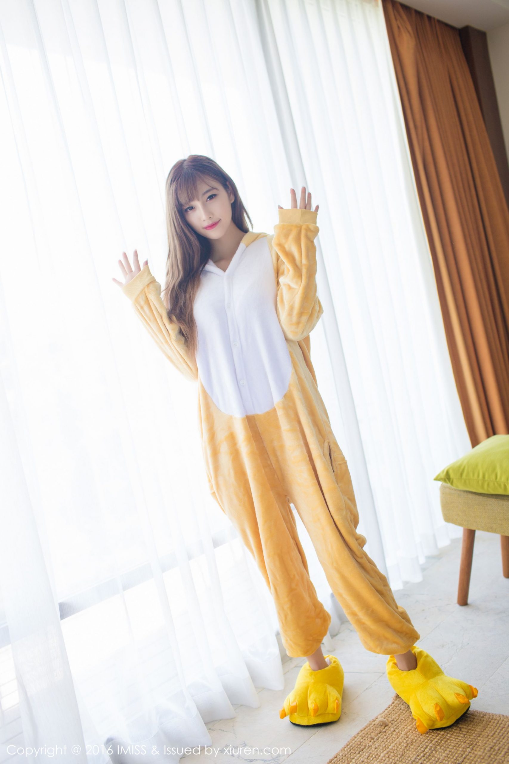 sugar小甜心CC《美女扮野兽+旗袍与丝袜》 [爱蜜社IMiss] Vol.136 写真集