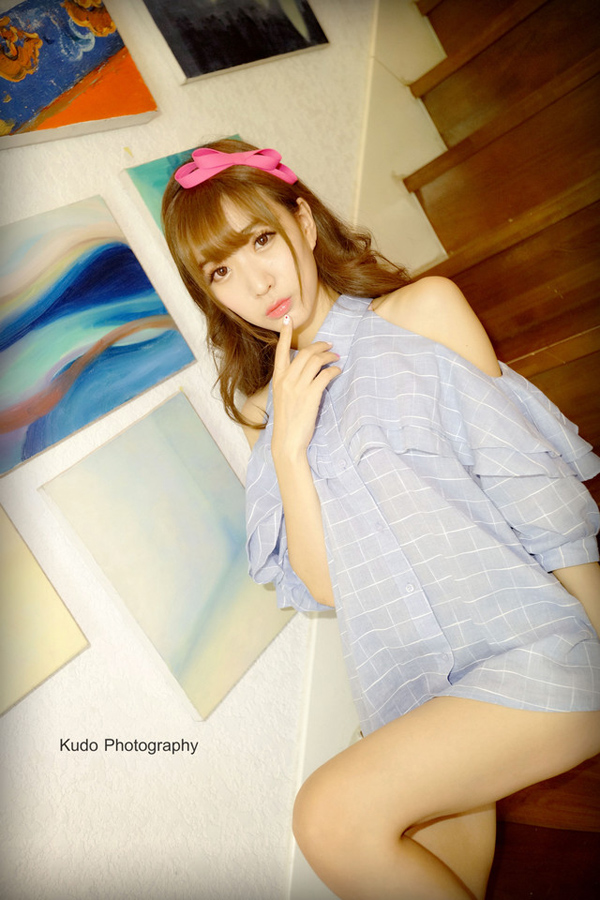 清纯少女咖啡时光