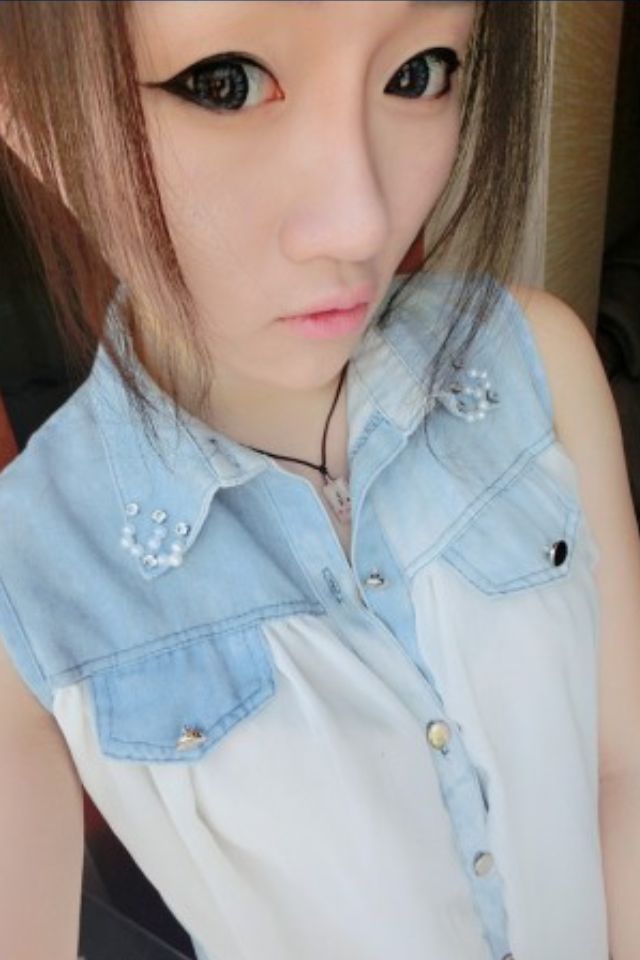 青春可爱小女生的唯美时光