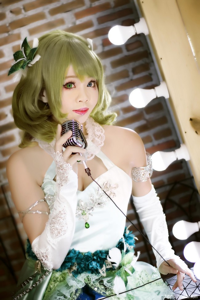 萌系女孩Koyuki COS《偶像大师 灰姑娘女孩》高垣枫