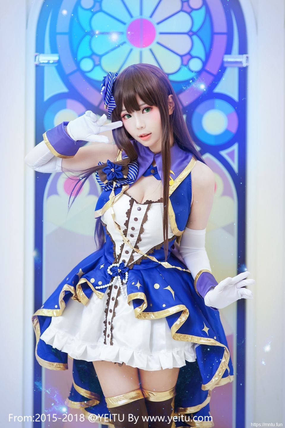 台湾Coser ElyEE子扮演偶像大师灰姑娘女孩涩谷凛
