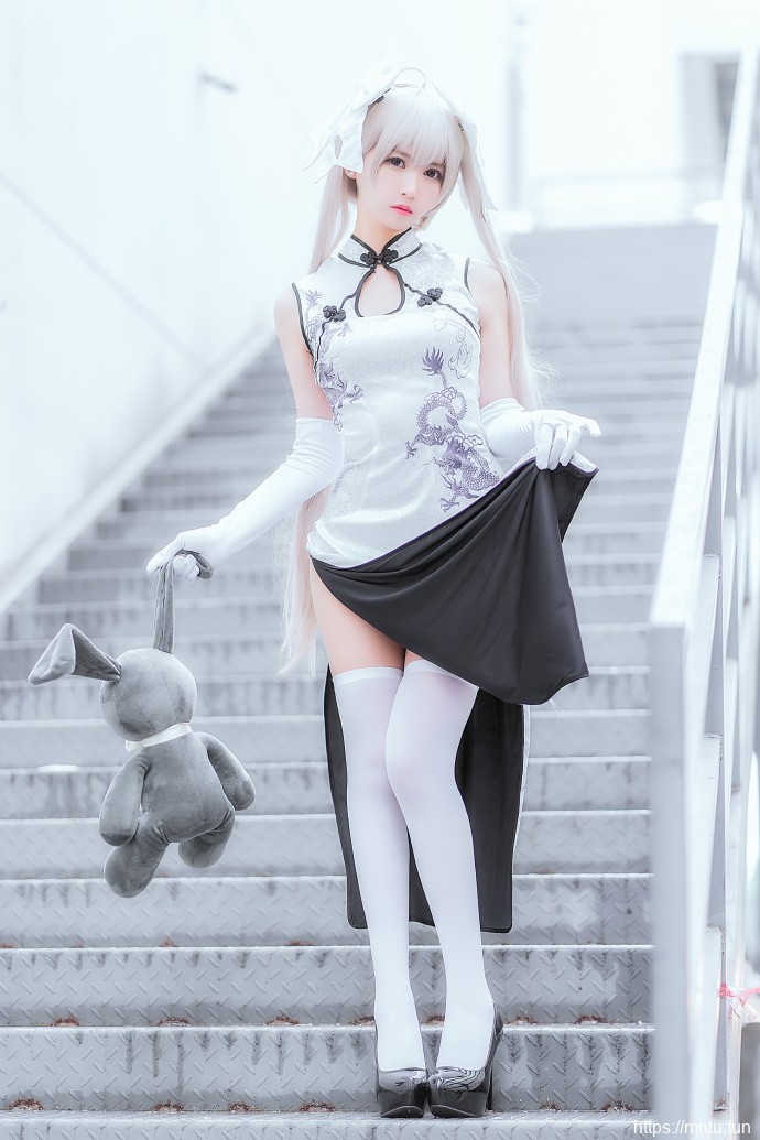 性感美少女鳗鱼霏儿COSPLAY缘之空穹妹