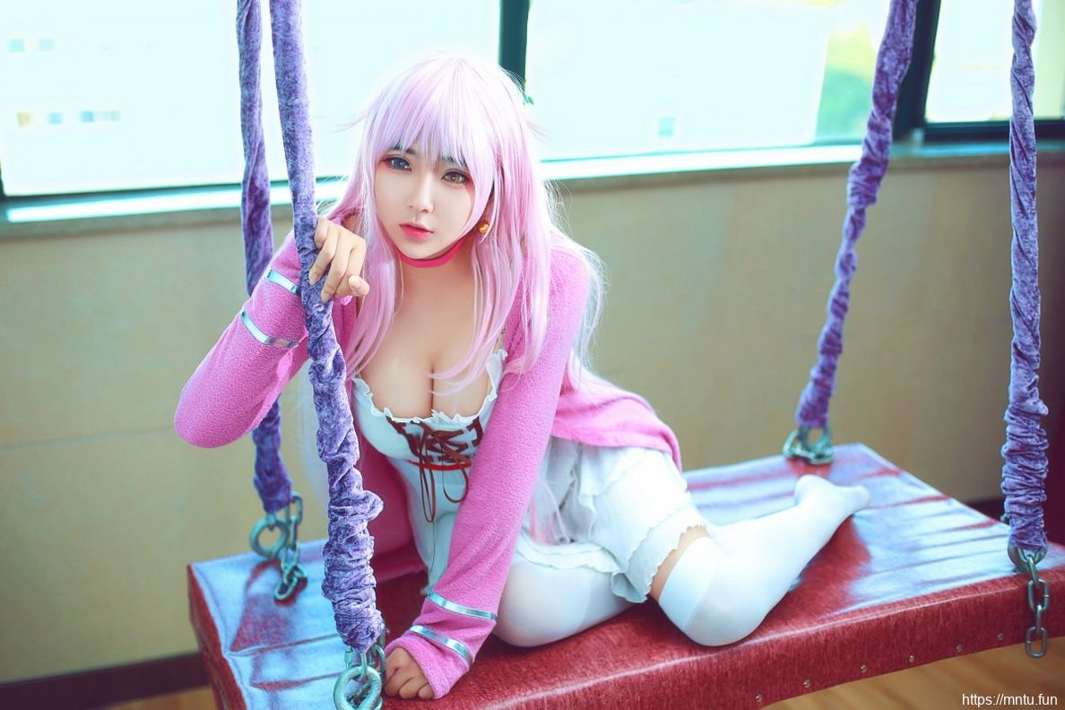 性感萌妹子童颜巨乳丝袜美腿cosplay猫咪萌娘诱惑美图