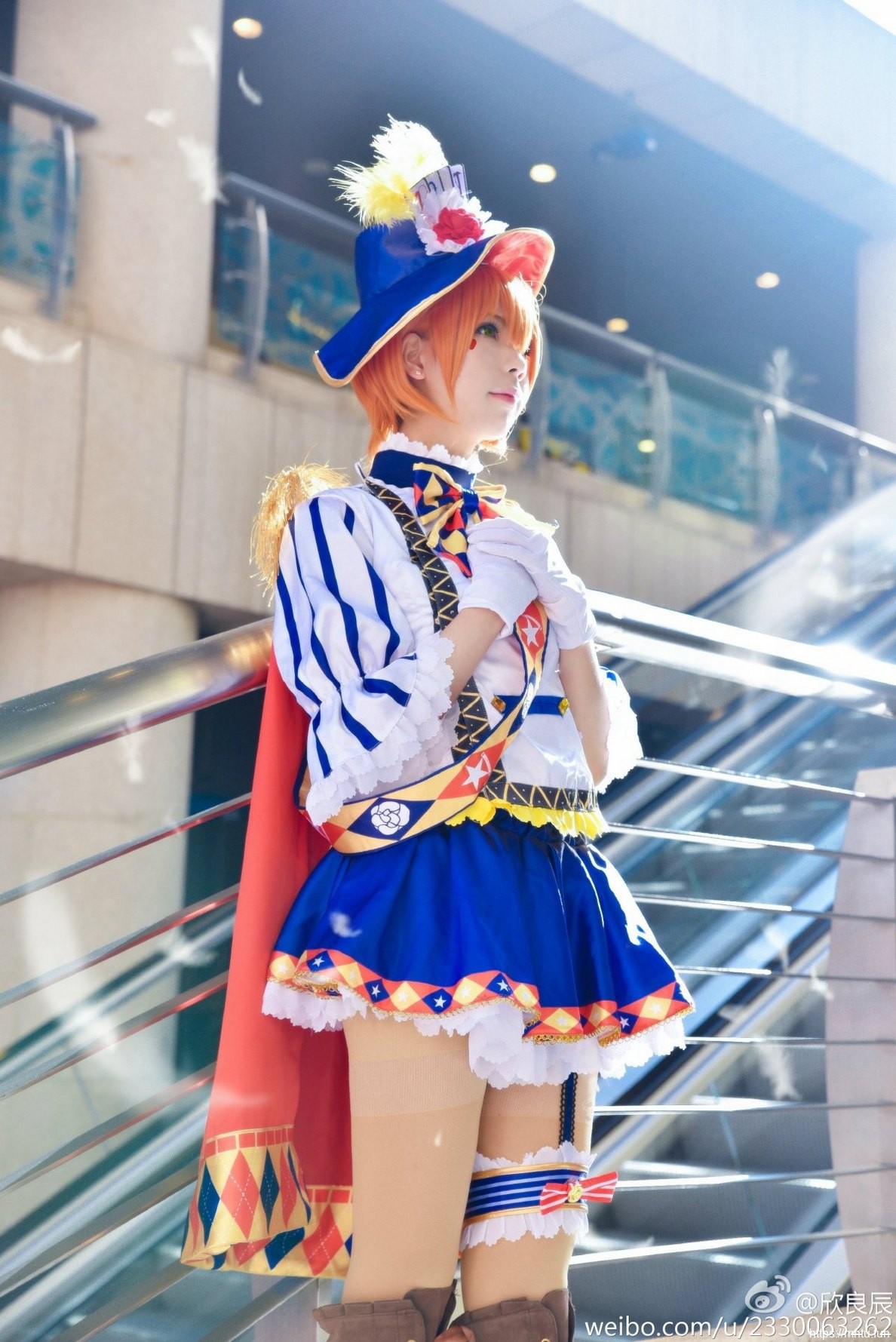 清纯美女Cosplay动漫人物星空凛相当迷人