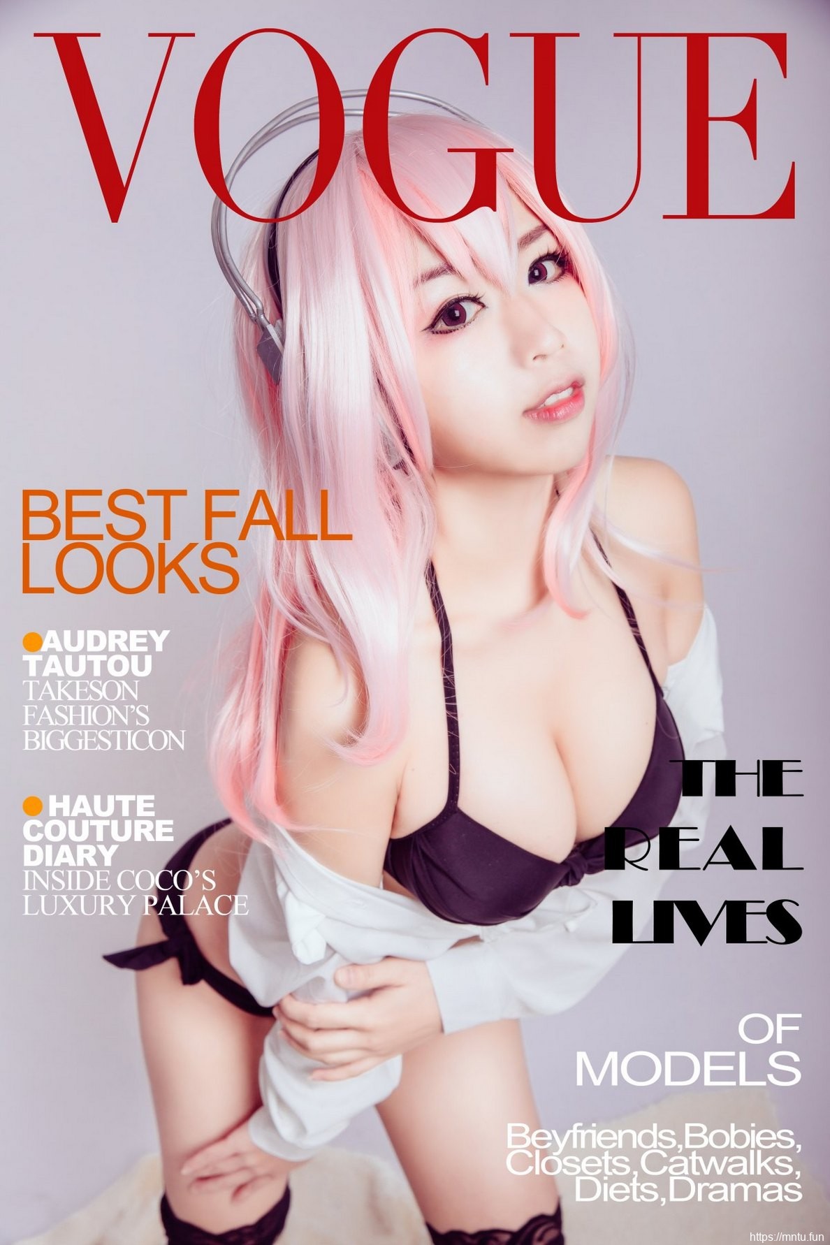 性感美女Cosplay索尼子泳装凹凸有致