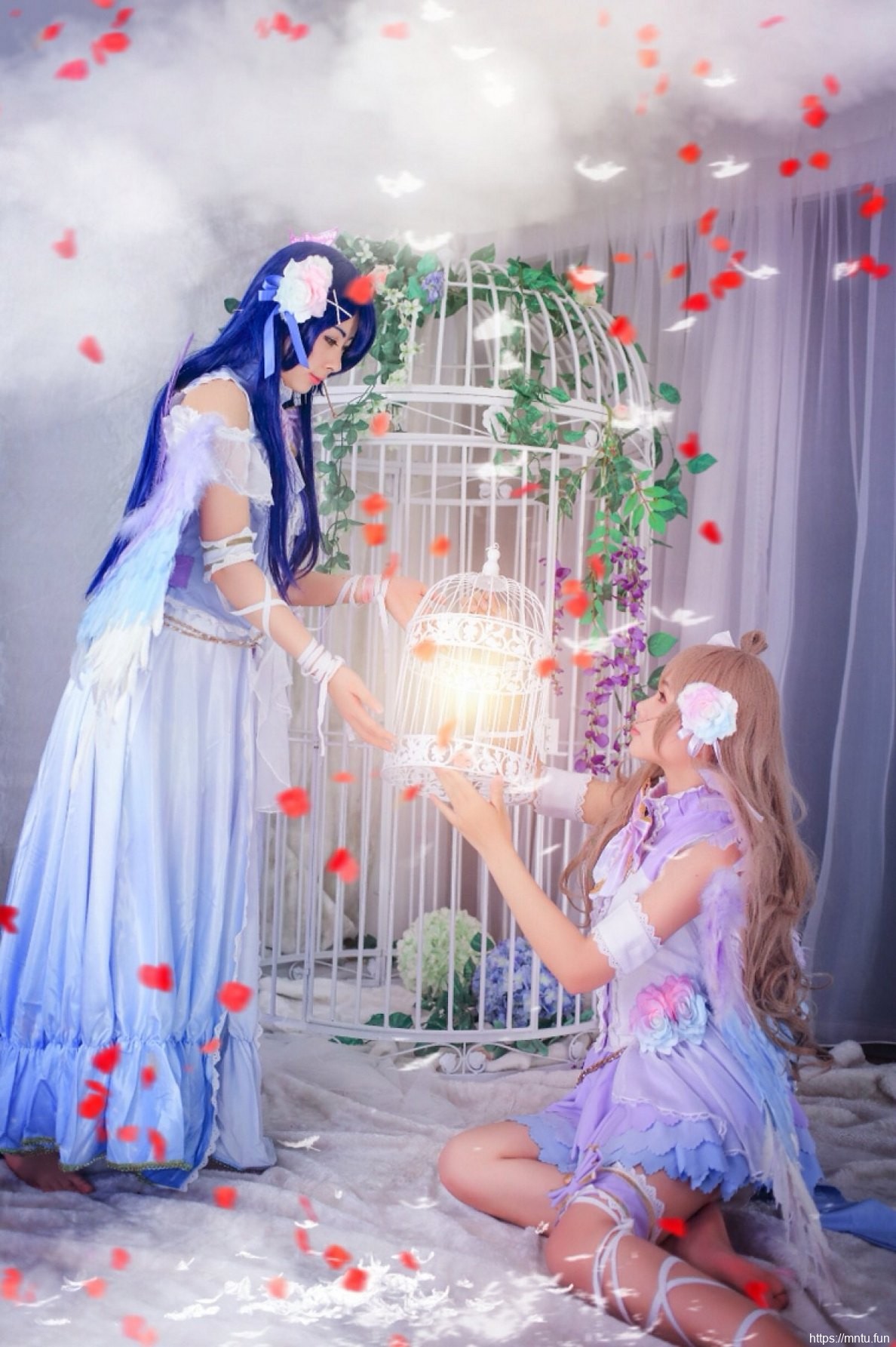 清纯美女Cosplay南小鸟及园田海未