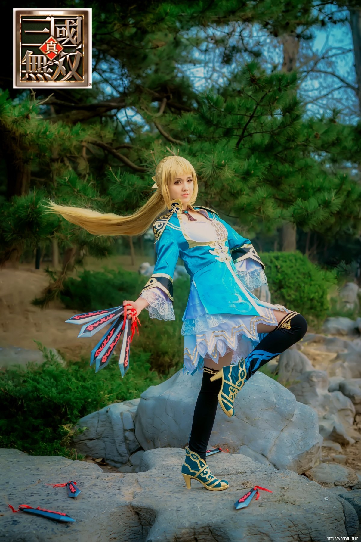 气质美女Cosplay真三国无双王元姬冷酷无情