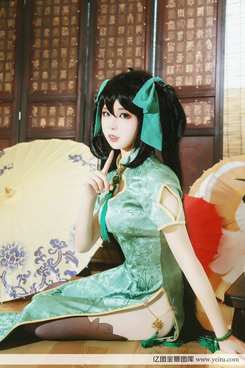 小美女浅川奈安cosplay王者荣耀孙尚香