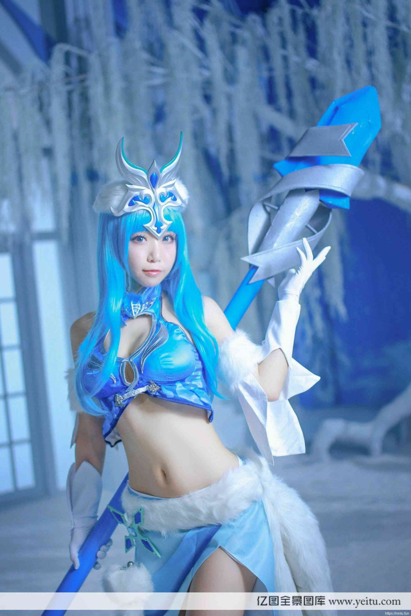 清纯学生妹GN洛子芥COSPLAY王者荣耀王昭君