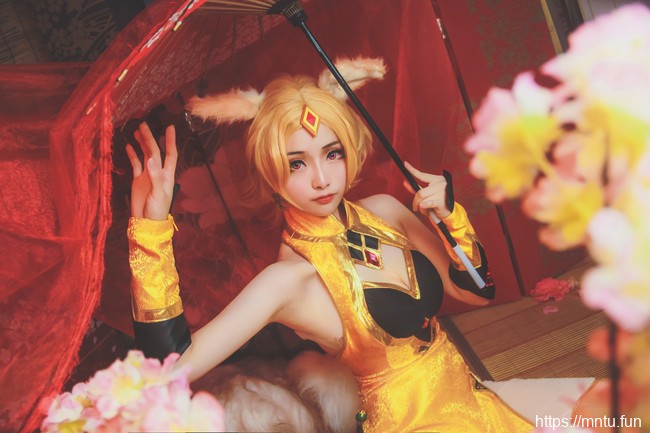 可爱软萌妹子王者荣耀妲己Cosplay高清福利图片