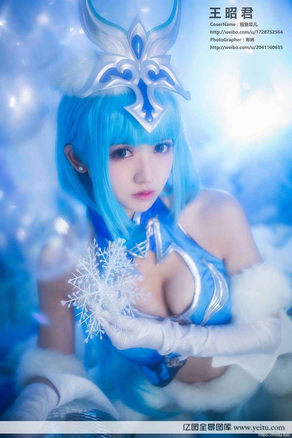 极品美女鳗鱼霏儿COS王者荣耀王昭君