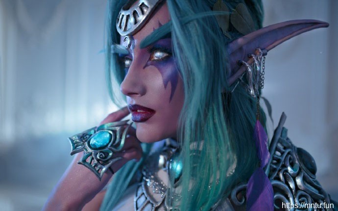 俄罗斯美女cosplay魔兽世界性感写真图片