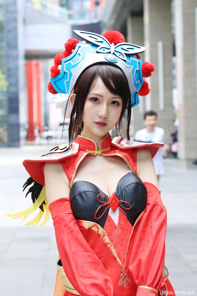 诱惑美女狸小葵葵哥哥COS王者荣耀虞姬