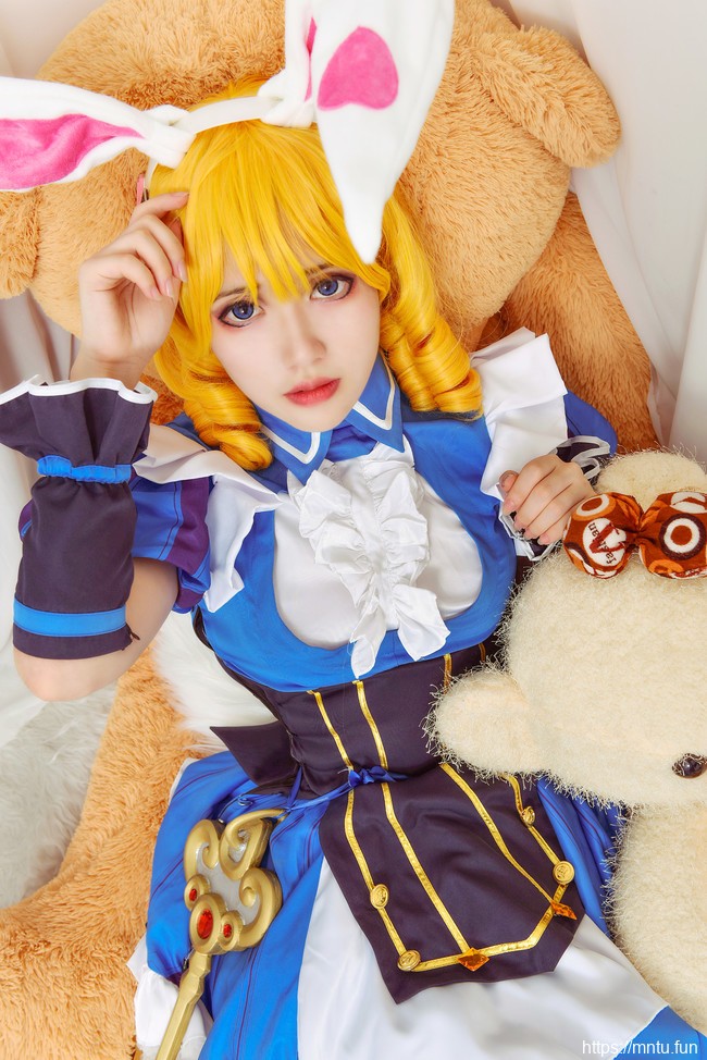 御姐多肉植物白丝长腿COSPLAY王者荣耀妲己