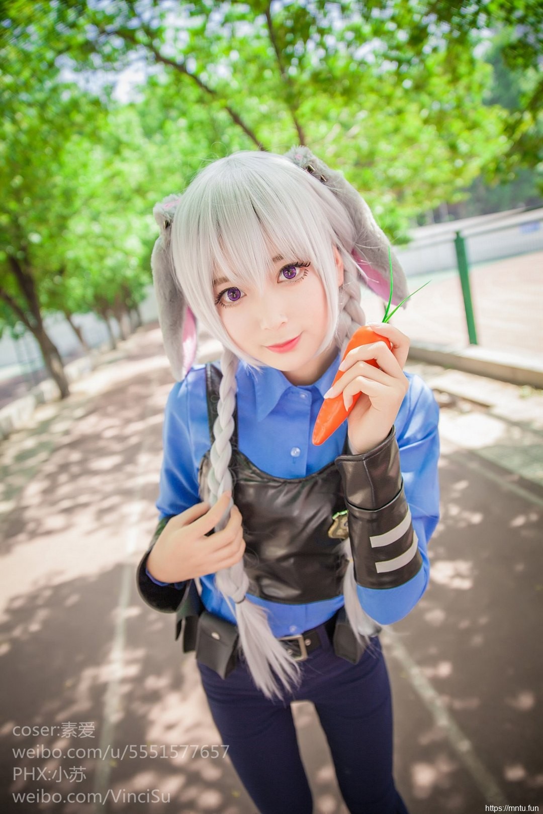 御姐素爱cosplay《疯狂动物城》美女警察朱迪