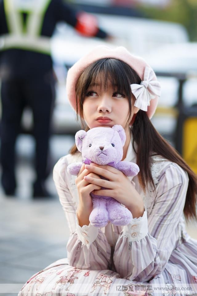 动漫展上的COS模特可爱迷人