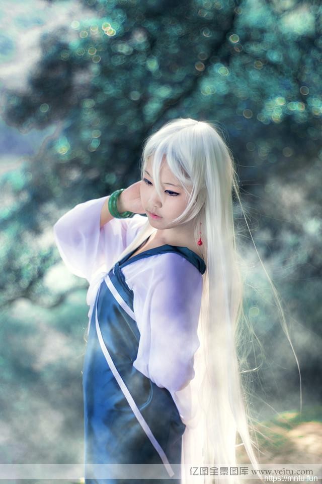 可爱的篾子古风唯美cosplay