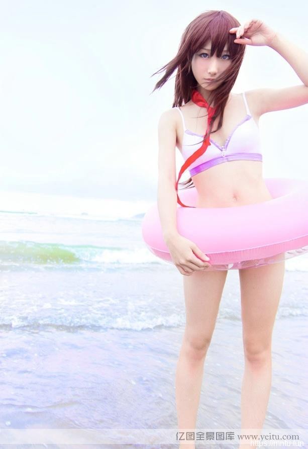 性感美女海滩比基尼泳装cosplay