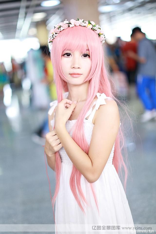 清纯粉嫩美女甜美角色扮演cosplaycosplay无暇