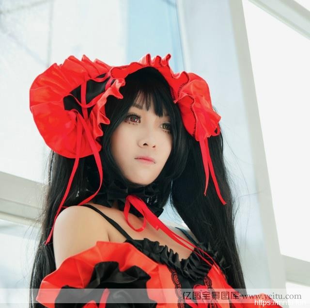 红衣如火气质少女倔强c动漫cosplay福利osplay