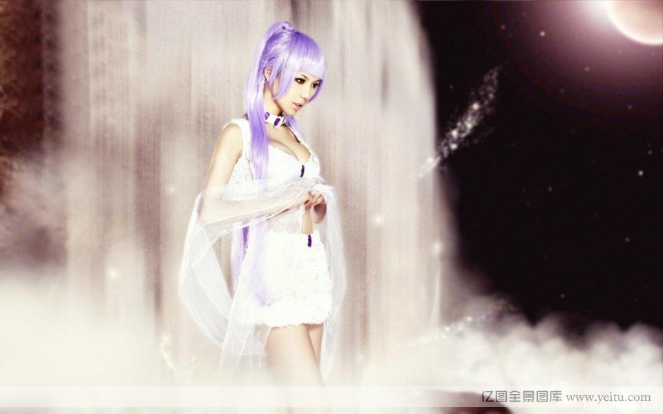 宅男女神美女cosplay叶梓萱cosplay智慧女神雅典娜