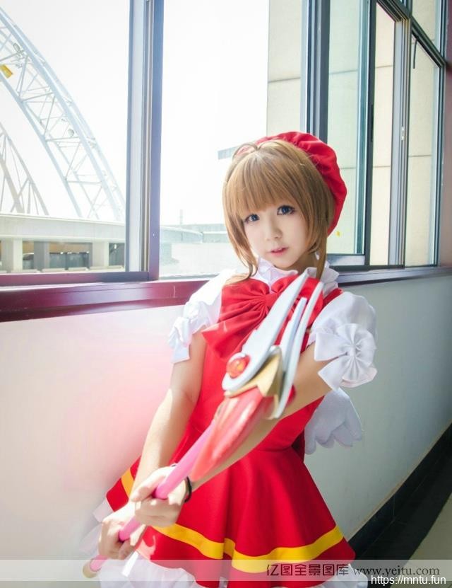 娃娃脸清纯少女cocosplay图splay