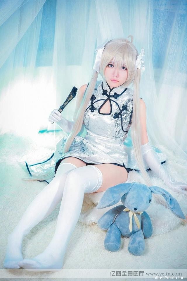 漫画缘之cosplay专题空之春日野穹真人COS