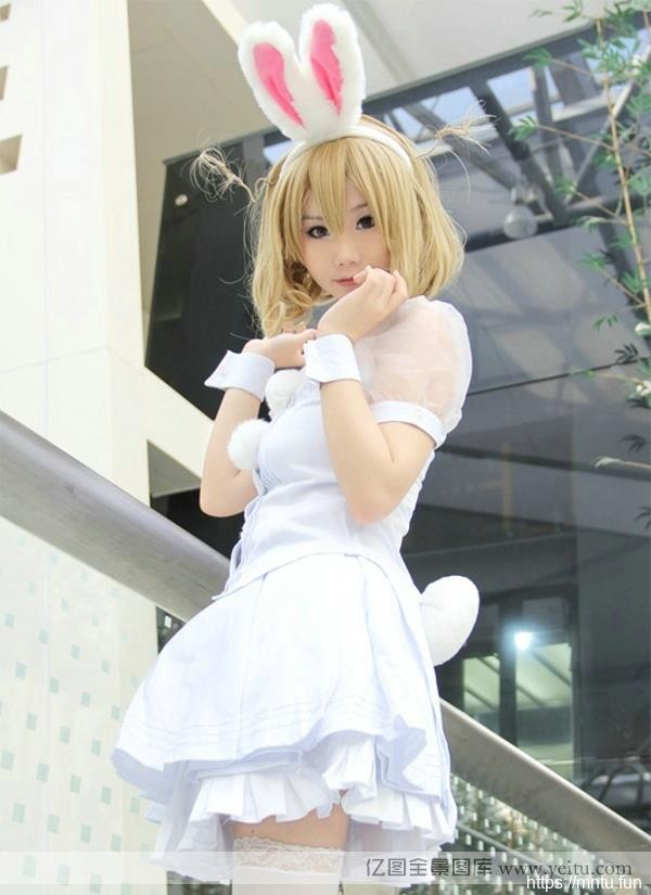 兔耳蕾福利cos丝迷你裙精彩Cosplay