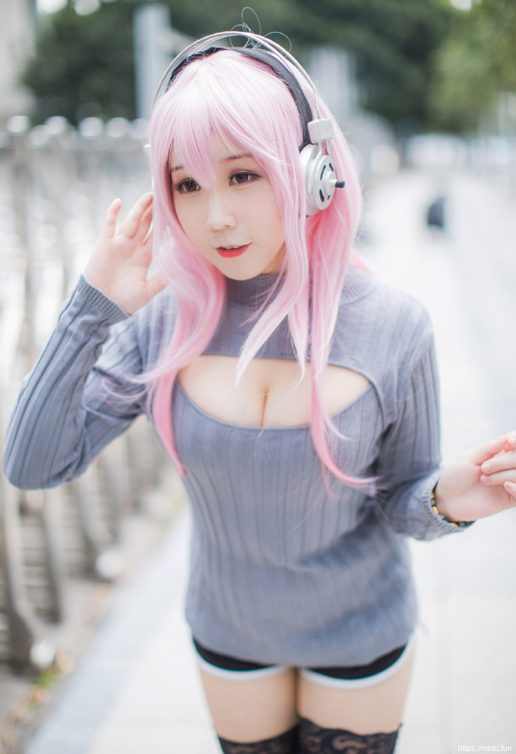 巨乳索尼子cosplay火辣写真图片