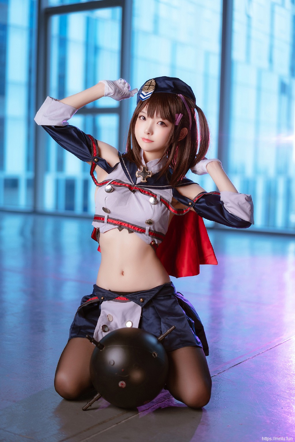 甜美萝莉少女cosplay写真图片