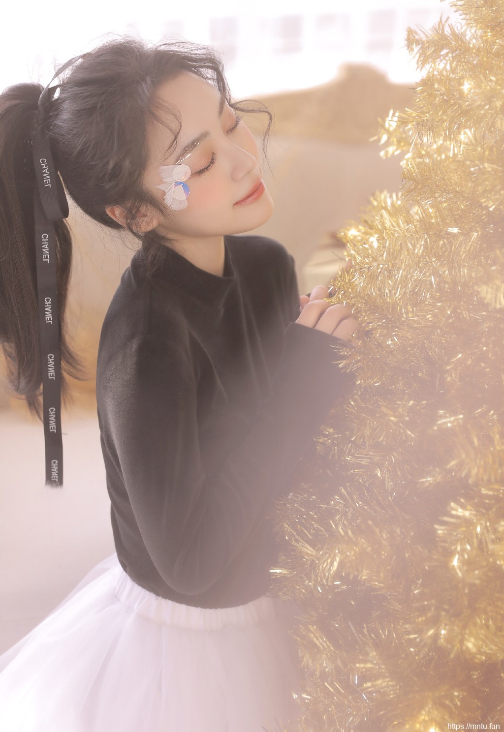 圣诞节美女唯美动人性感私房写真