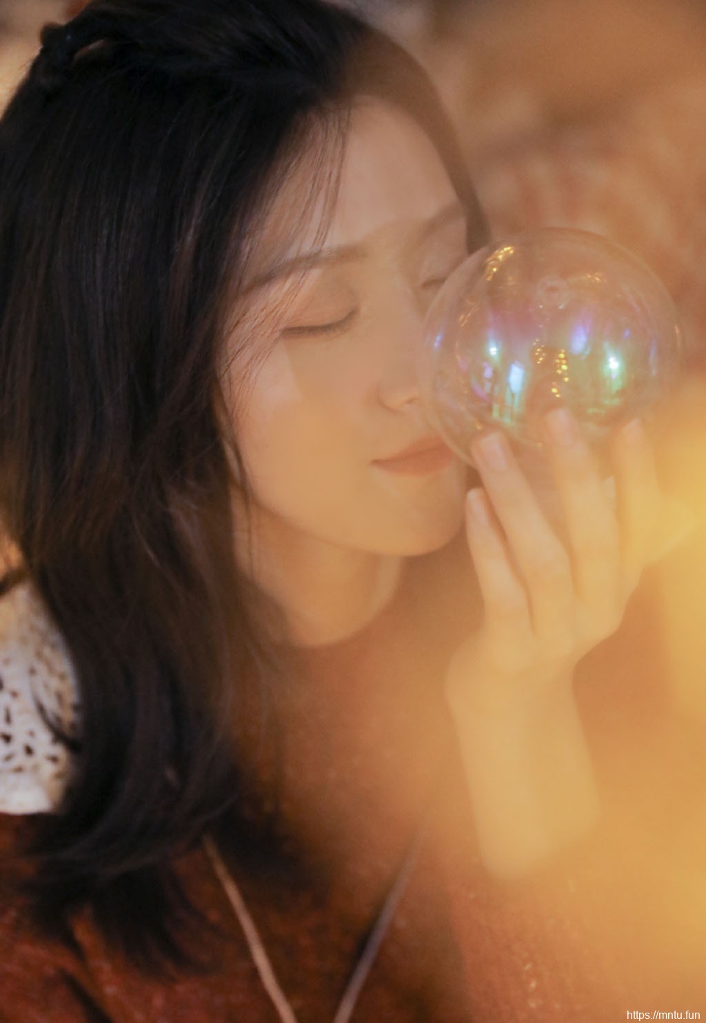 圣诞季美女唯美美女艺术写真图片